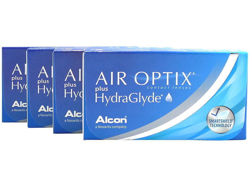 AIR OPTIX HYDRAGLYDE 4-Box Pack (12 Pairs)